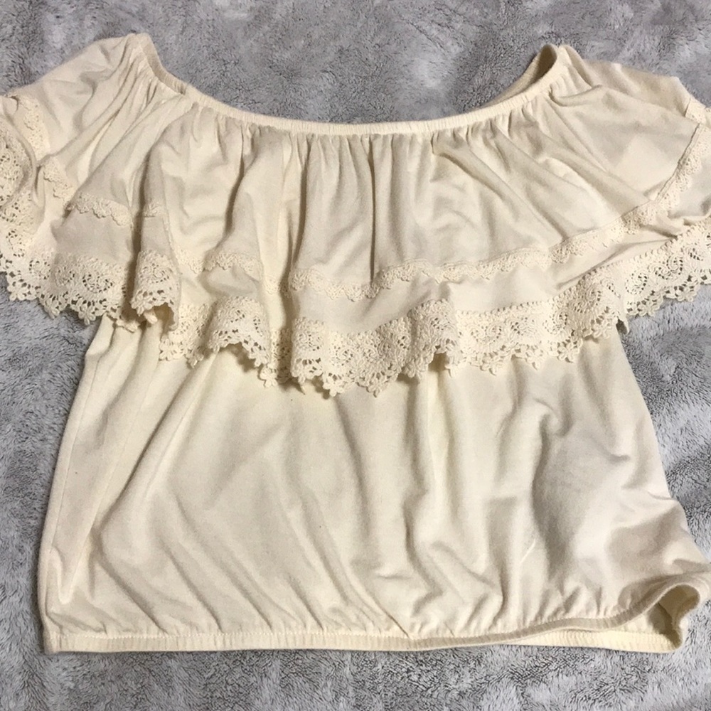 Hollister off the shoulder top